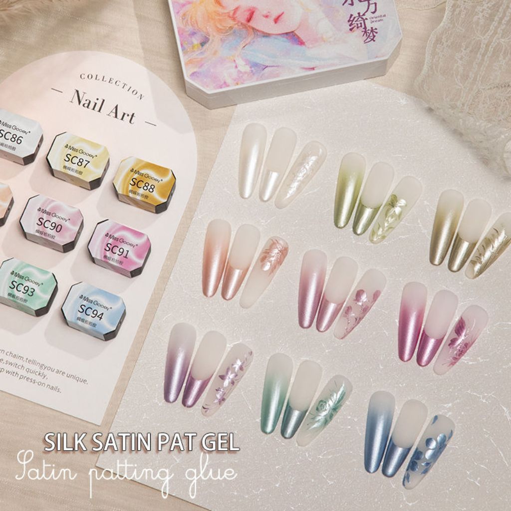  Set gel dặm Ombre và vẽ 9 ô Frescobaldi (nhũ) 