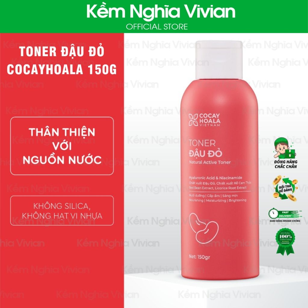  Toner dưỡng da đậu đỏ Cocayhoala 150g (MP9599) 