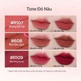  Son Kem Bùn COLORKEY Lip Mud Chất Son Mềm Mịn Che Vân Môi Tốt, Màu Sắc Thời Thượng 2g 