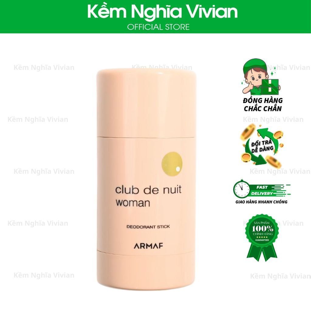  Lăn Khử Mùi Armaf Club De Nuit Intense Woman 75g 