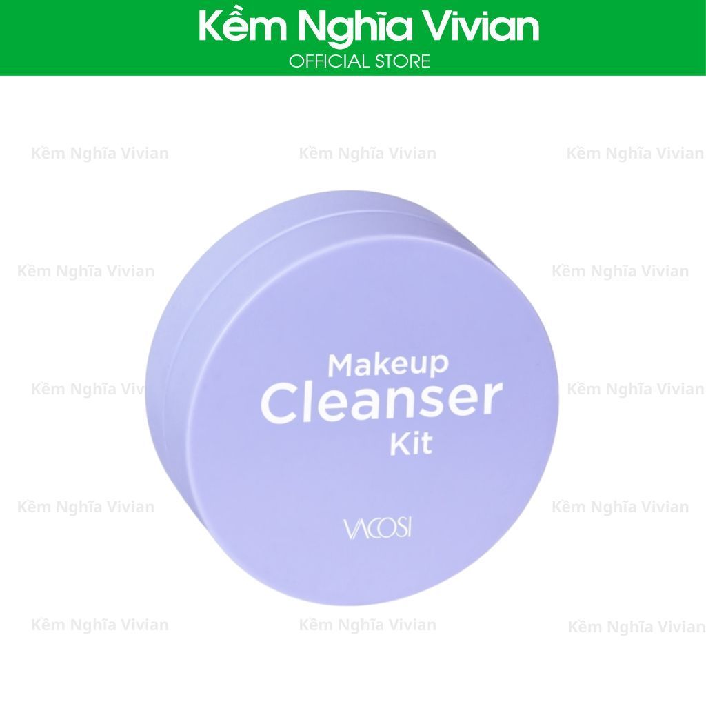  Hộp Rửa Cọ Trang Điểm Kèm Xà Bông Vacosi DC14 