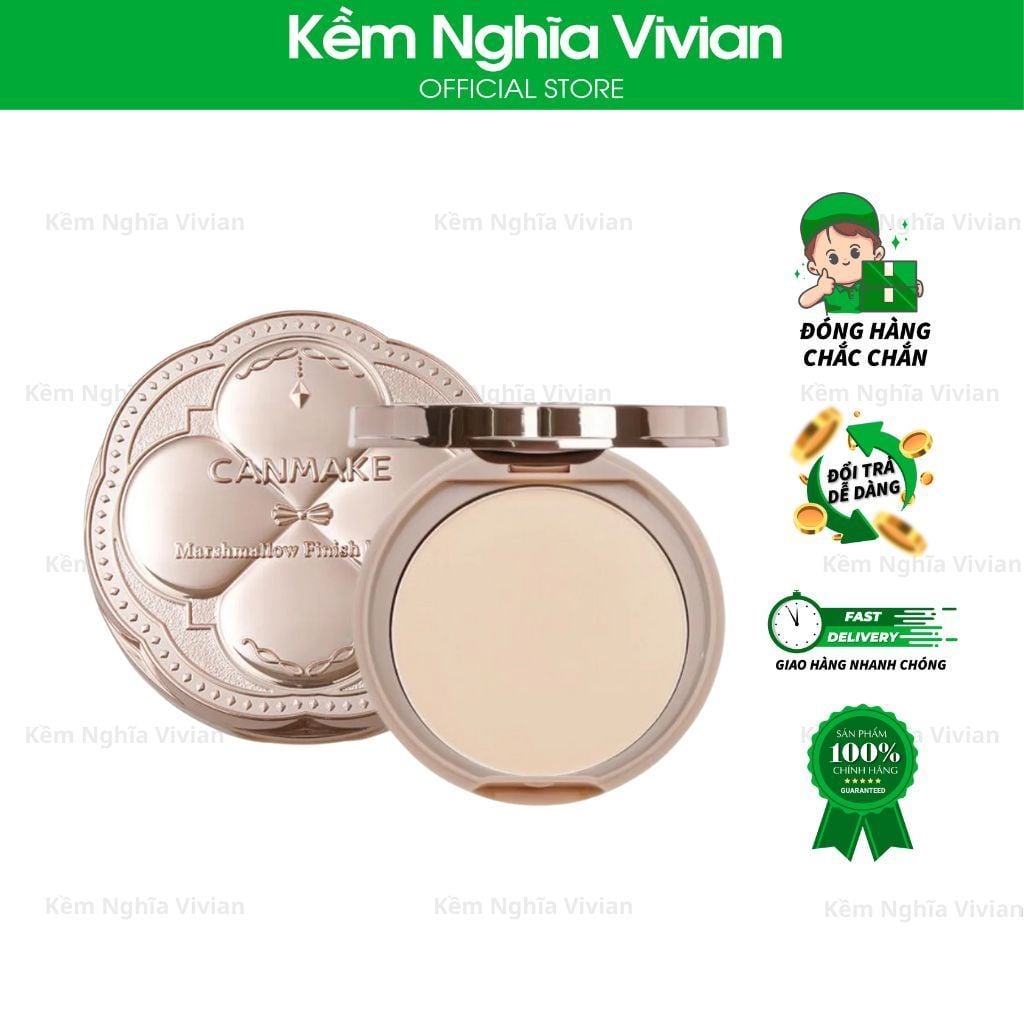  Phấn phủ Canmake nhật Bản Siêu Mịn 