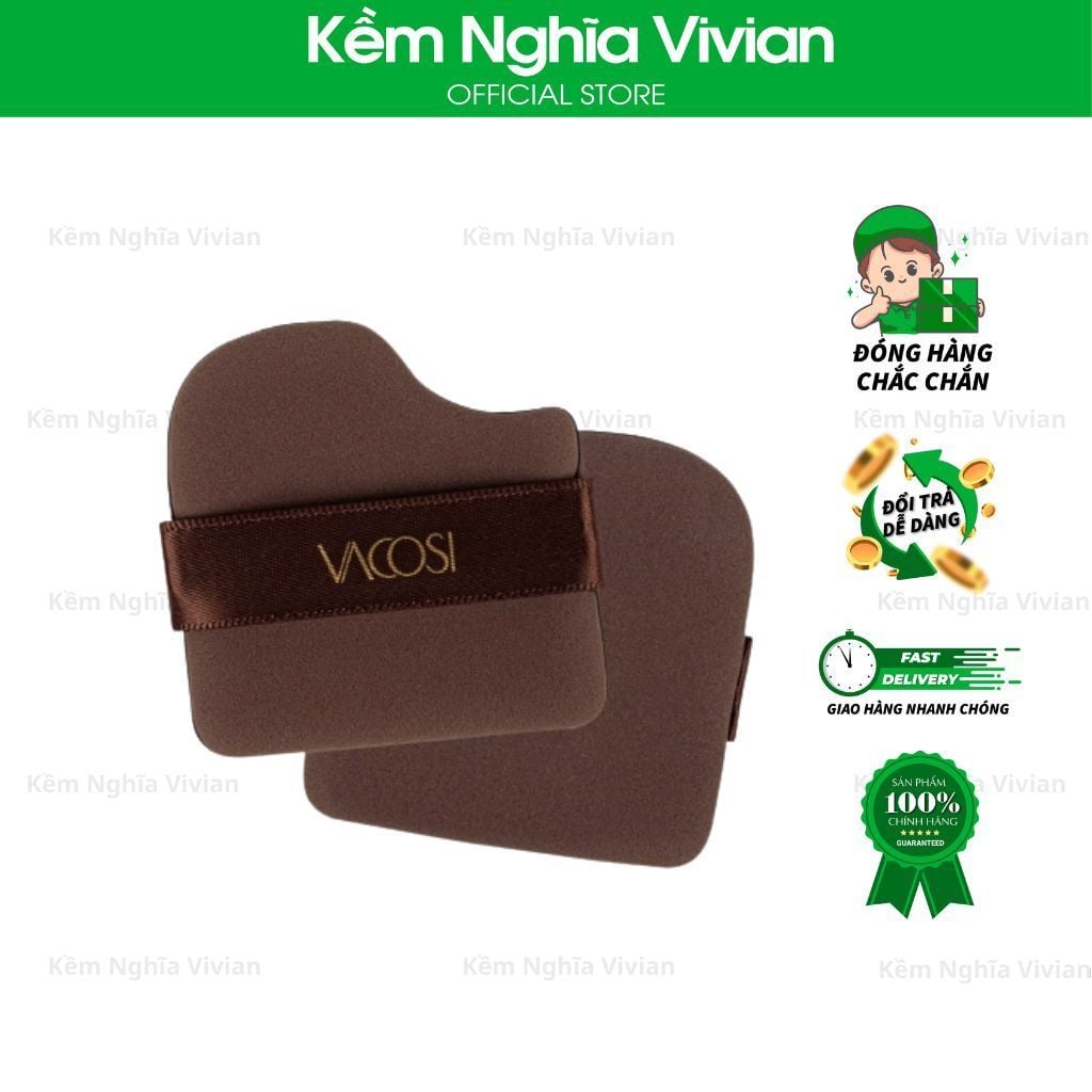  Set Bông Trang Điểm Vacosi BP56 