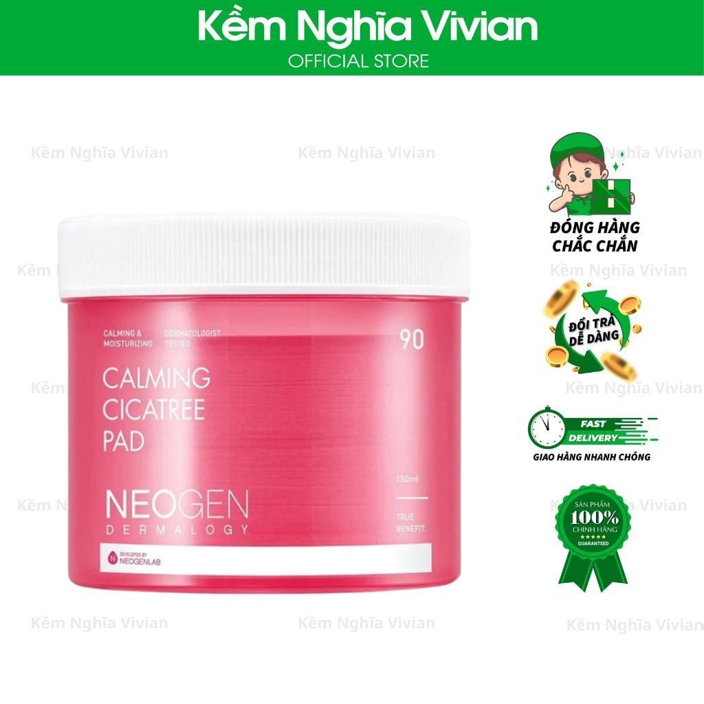  Toner Pad Rau Má Làm Dịu Và Phục Hồi Da Nhạy Cảm Neogen Dermalogy 