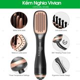  Lược Sấy Điện Tiện Lợi 3in1 02901 
