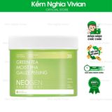  Toner Pad Trà Xanh Làm Dịu và Phục Hồi Da Dầu Mụn Neogen Dermalogy 