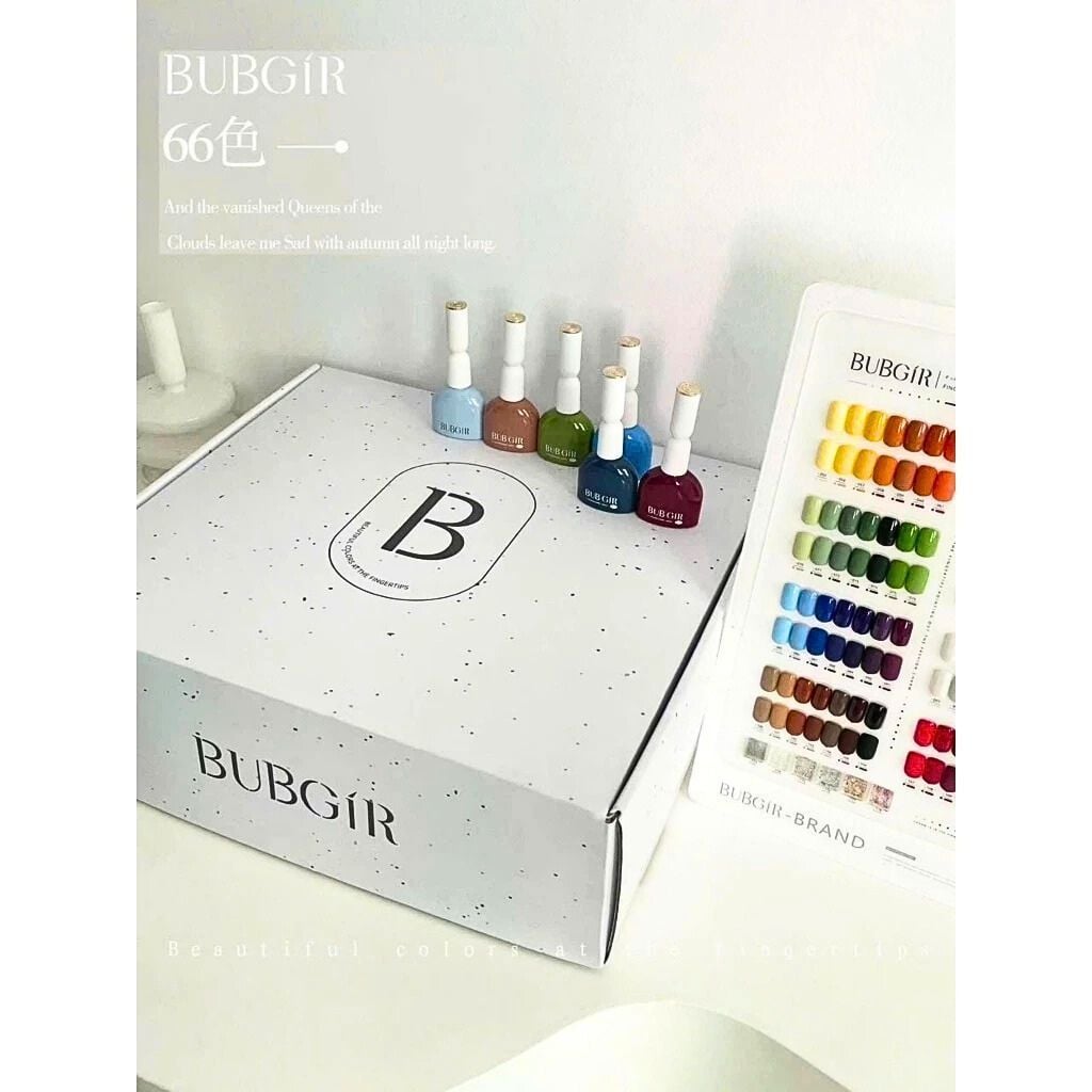  Set Gel Màu Bubgir 66 chai 