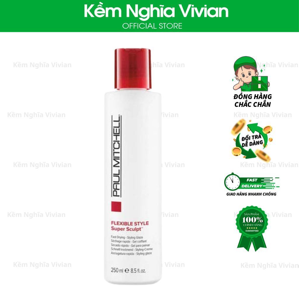  Gel Tạo Nếp Tóc Uốn Paul Mitchell 250ml 