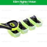  Dụng cụ cạo râu 5 lưỡi kép thân nhựa KAI (GA0041) #01307 