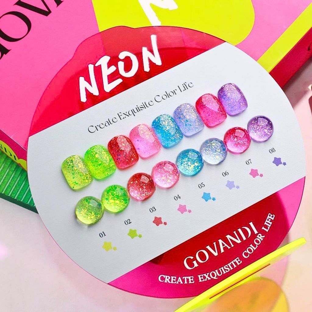  Set Gel Govandi G021 8 chai 