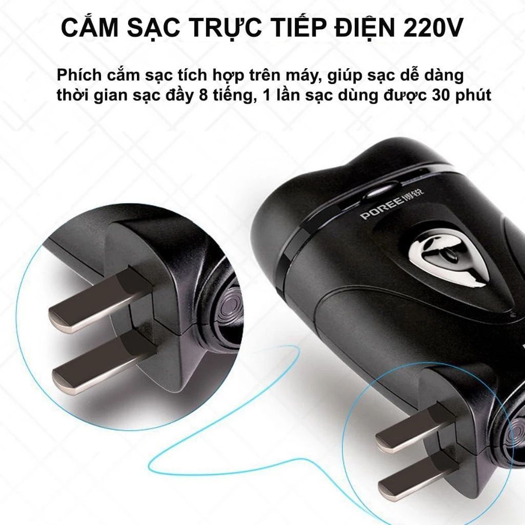  Máy Cạo Râu Poree PS187 