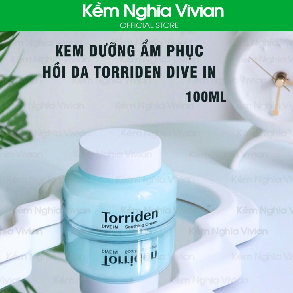  Kem dưỡng ẩm, dịu da căng mịn Torriden Dive In 100ml (MP9650) 