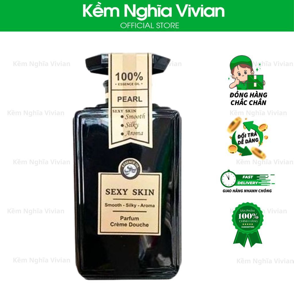  Sữa Tắm Nước Hoa Sexy Skin 600ml 