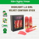  Tạo khối - Highlight L.A Girl Velvet Contour Stick 