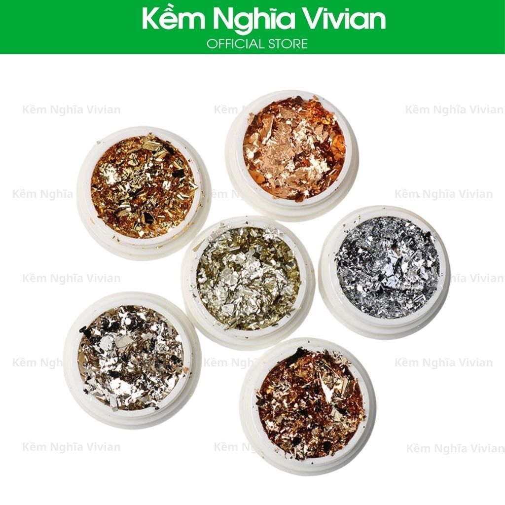  Set Trang Trí Vụn Giấy Bạc 