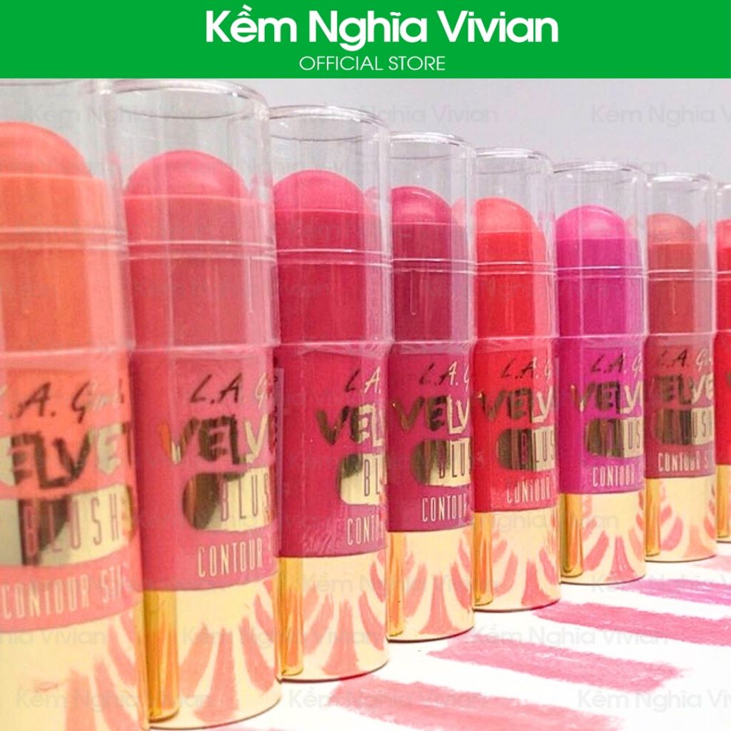  Tạo khối - Highlight L.A Girl Velvet Contour Stick 