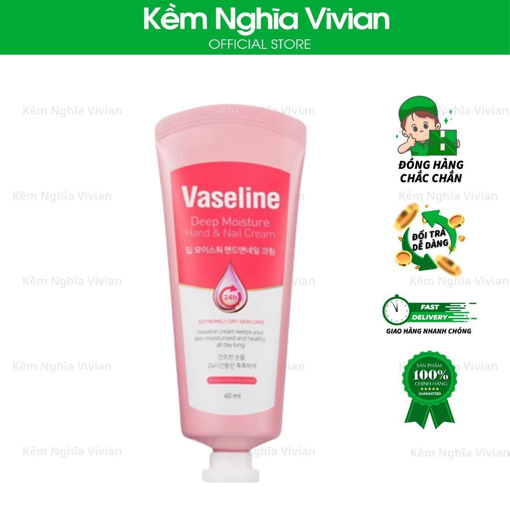  Kem Dưỡng Da & Móng Tay Vaseline 60ml 