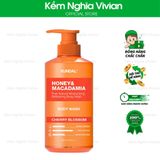  Sữa tắm dưỡng ẩm Kundal Honey & Maccadamia 500ml 