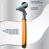  Dụng cụ cạo râu 2 lưỡi thay đầu Avatar (1 cây/vĩ) 