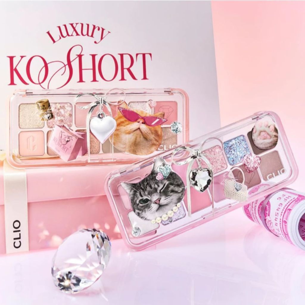  Phấn mắt 12 ô Clio Crystal Paw 
