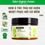  Kem ủ tóc Trái bơ suôn mượt phục hồi Cỏ Mềm 100g 