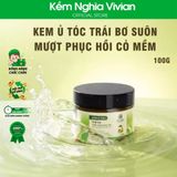  Kem ủ tóc Trái bơ suôn mượt phục hồi Cỏ Mềm 100g 