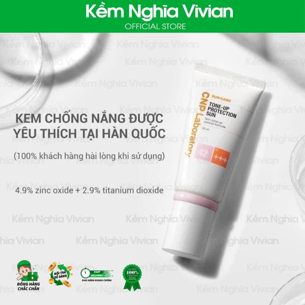  Kem chống nắng nâng tone CNP Laboratory 31ml (MP9644) 