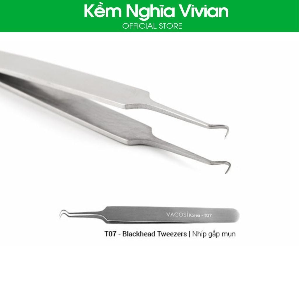  Nhíp Gắp Mụn Vacosi T07 