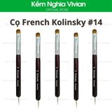  Cọ French Kolinsky - 10, 12, 14 