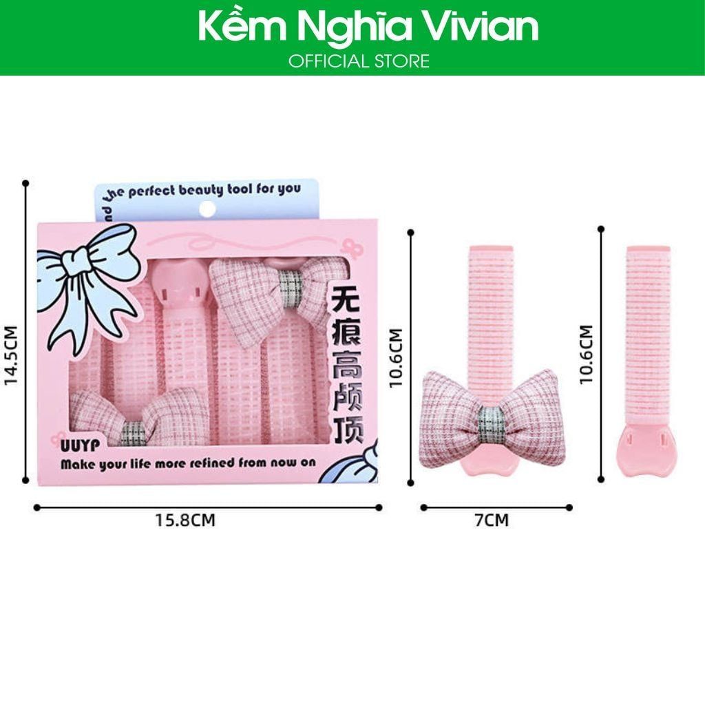  Bộ Kẹp Phồng Chân Tóc Không Nếp – Tạo Phồng Tức Thì 
