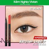  Bút Kẻ Mắt Clio Superproof Brush Liner 