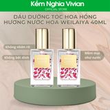 Dầu Dưỡng Tóc Hoa Hồng Hương Nước Hoa Weilaiya 40ml 
