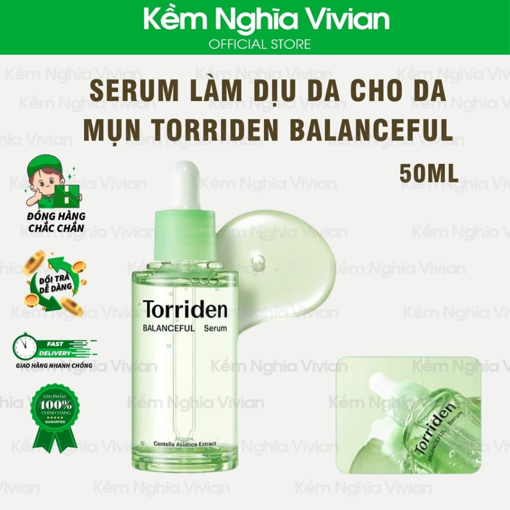  Serum làm dịu da cho da mụn Torriden Balanceful 50ml (MP9652) 
