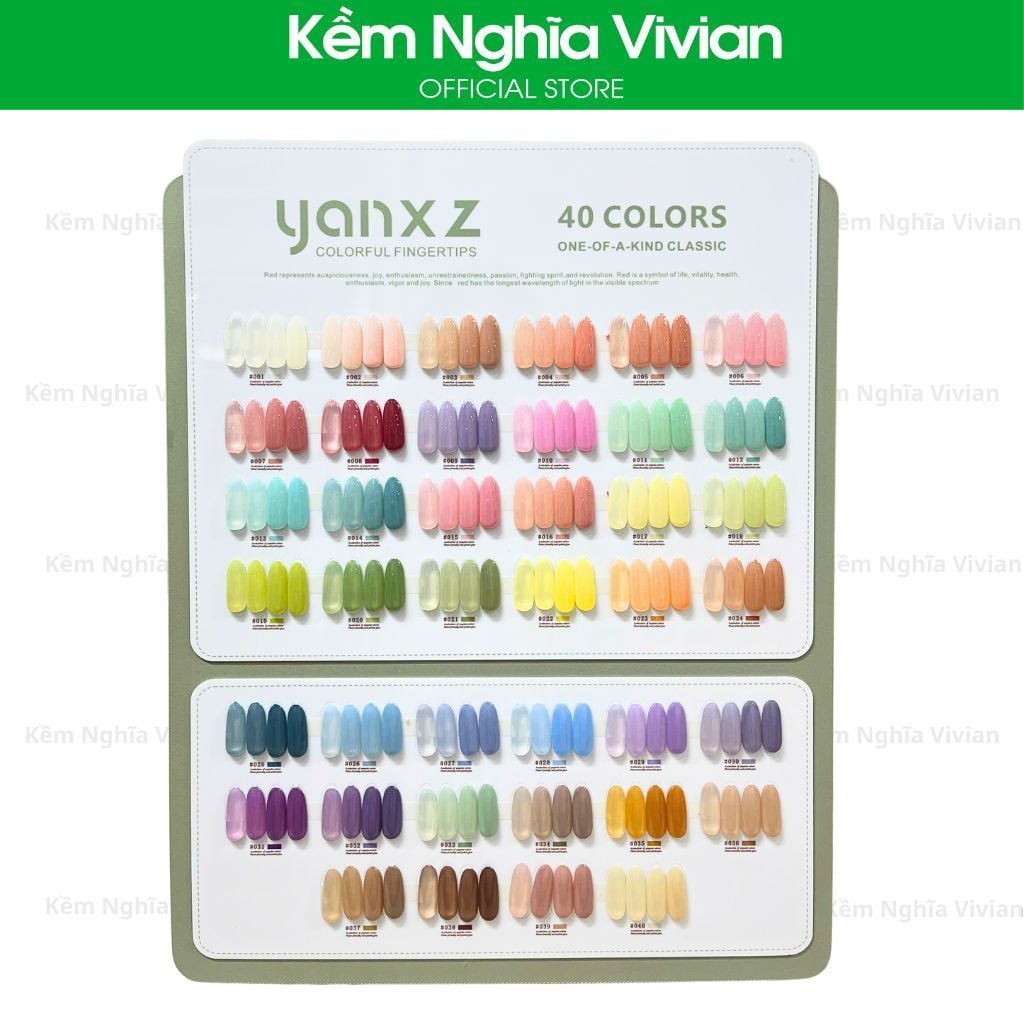  Set Gel Thạch Đục Yans (40 chai) 