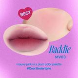  Son kem bùn và má hồng Fwee Blurry Pudding Pot 