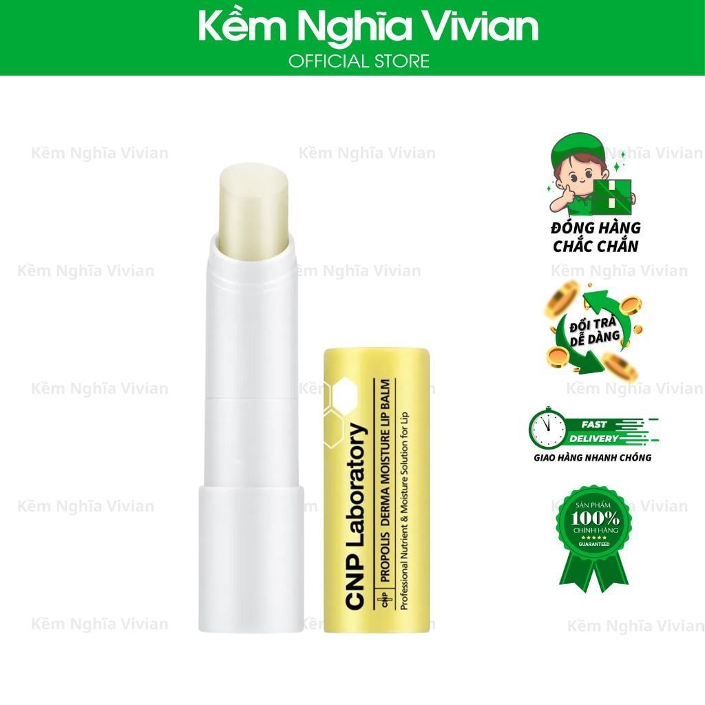  Son Dưỡng Môi Keo Ong CNP Propolis Derma Moisture Lip Balm 4g 