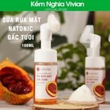  Sữa rửa mặt Gấc tươi Natonic 100ml 
