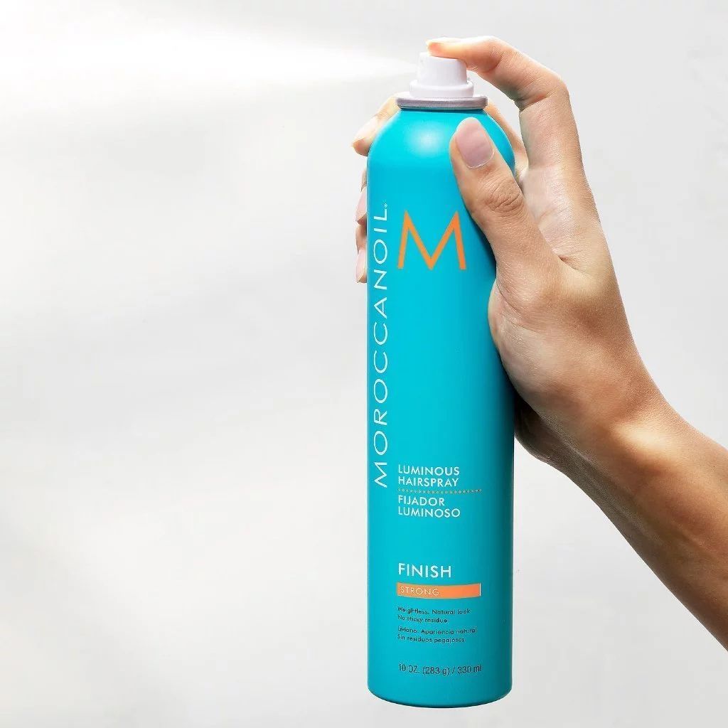  Gôm Xịt Giữ Nếp Tóc Linh Hoạt Siêu Mạnh Moroccanoil 330ml 