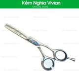  Kéo tỉa tóc ĐL ốc trắng ZO575 