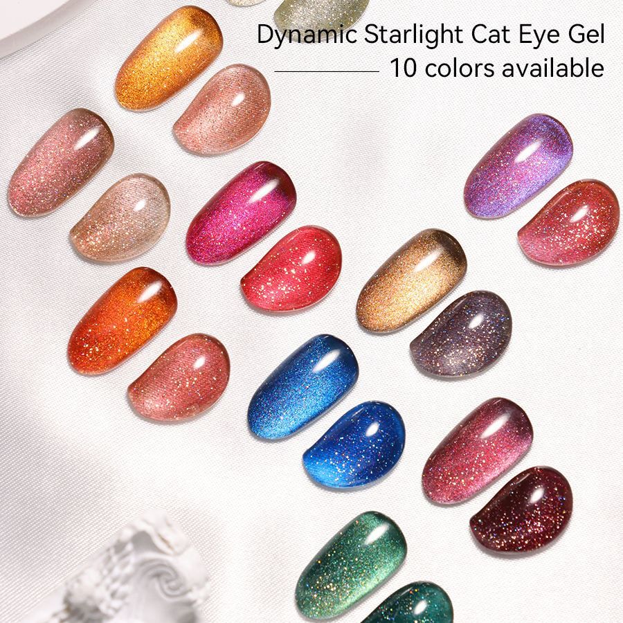  Set Gel Mắt Mèo Ánh Sao Cực Quang Vinimay 10 chai 