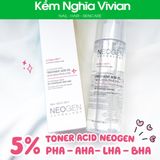  Toner hỗ trợ giảm mụn Neogen Dermalogy Treatment Acid 5% 150ml 
