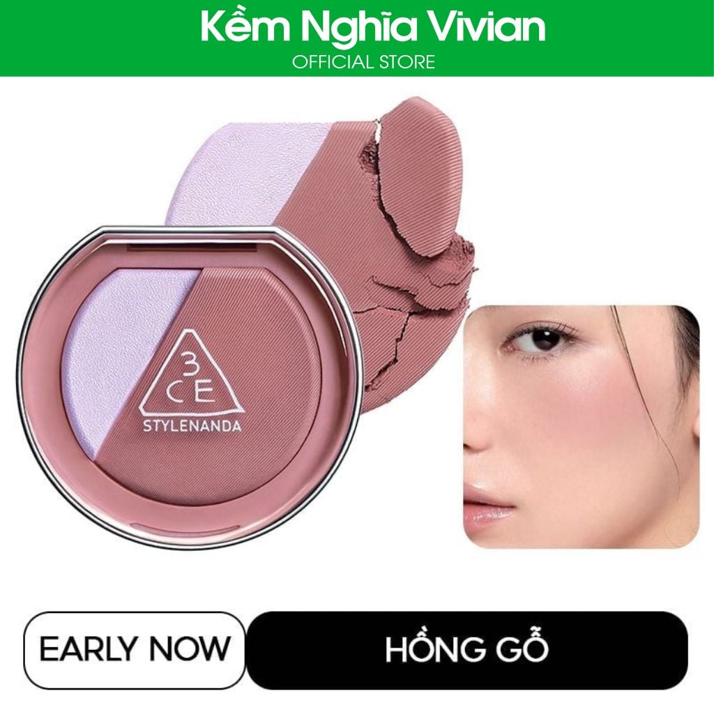  Má Hồng Bắt Sáng 3CE 