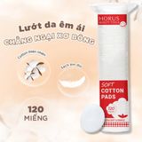  Bông tẩy trang Horus 120 miếng 