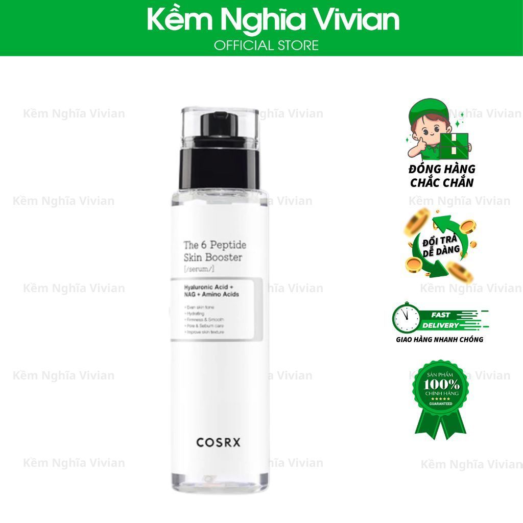  Tinh Chất Tăng Cường Cosrx The 6 Peptide Skin Booster 150ml 