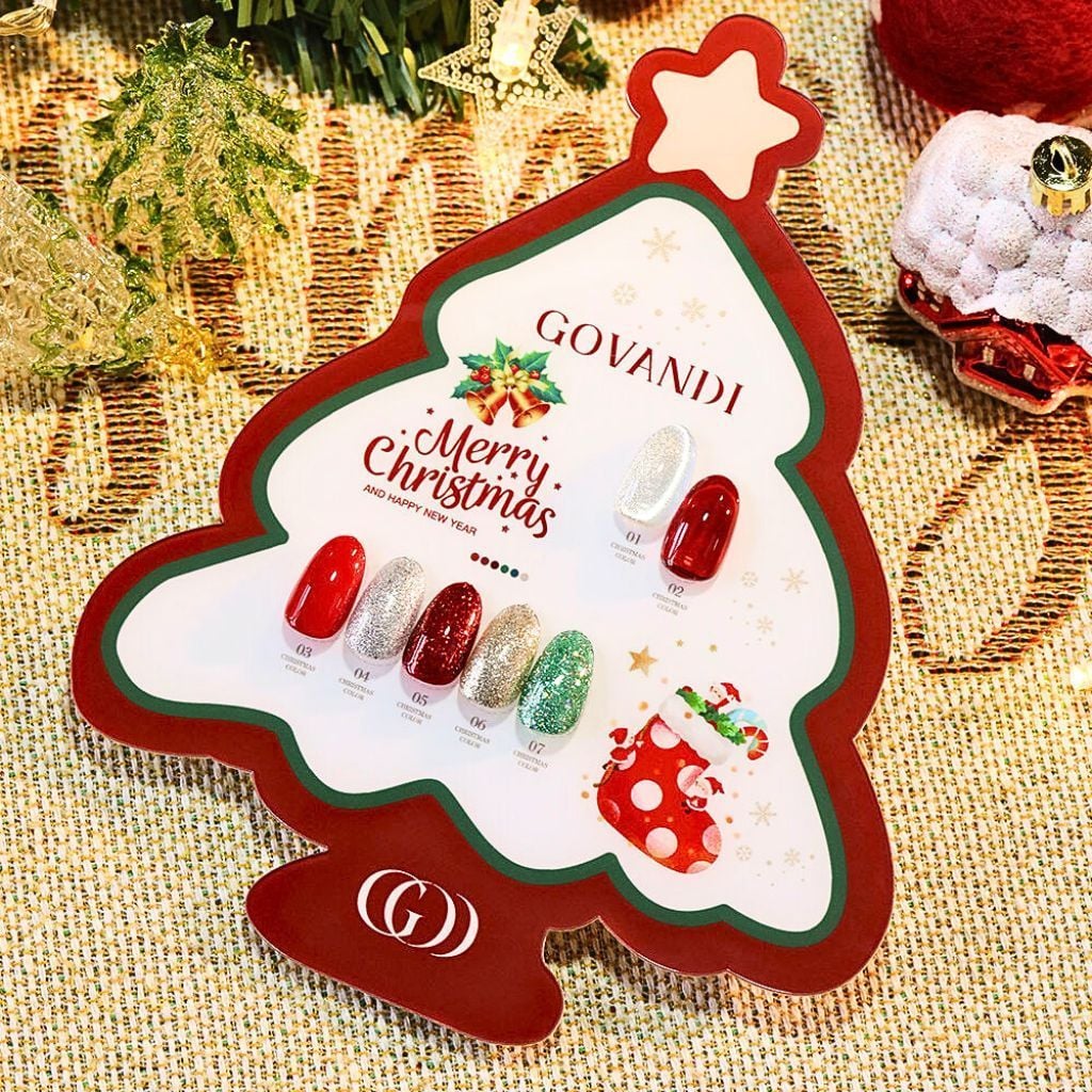  Set Gel Govandi Noel G010 7 chai 
