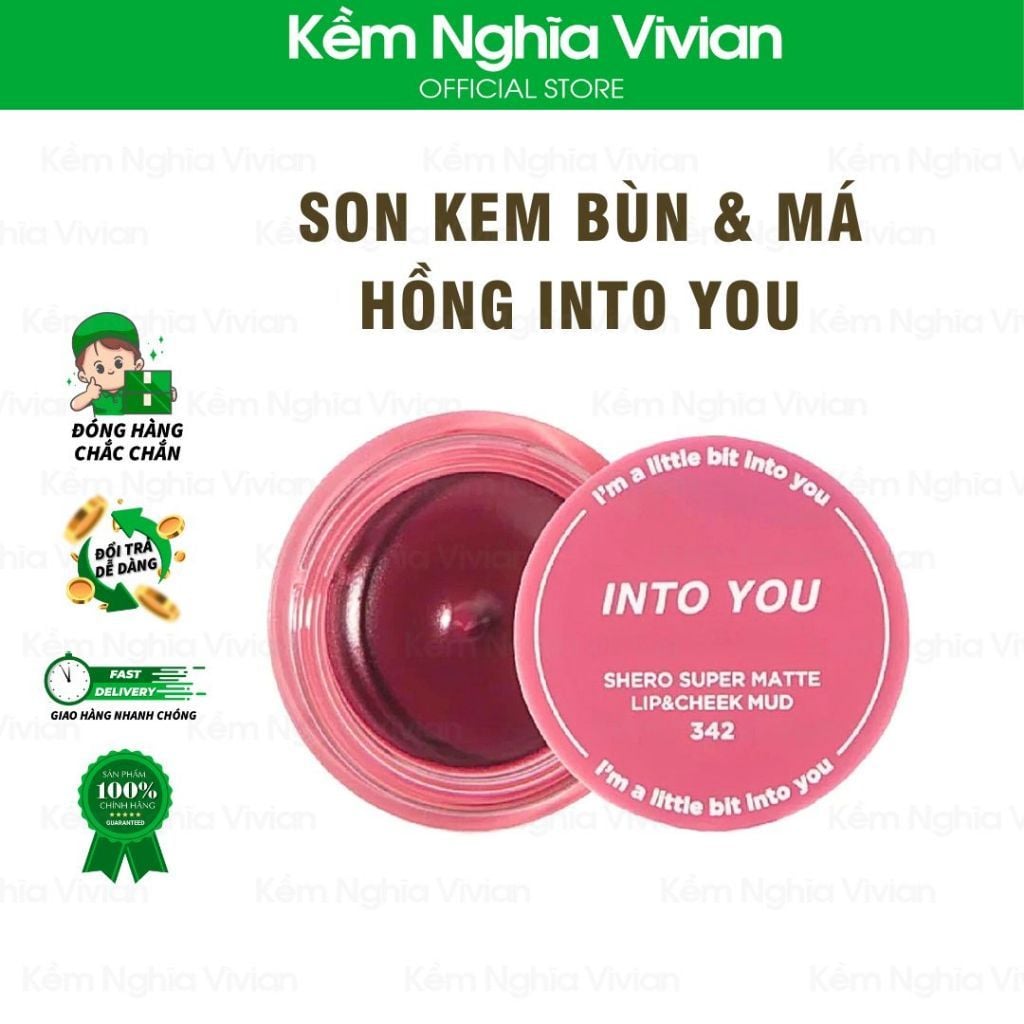  Son kem bùn & má hồng Into You 