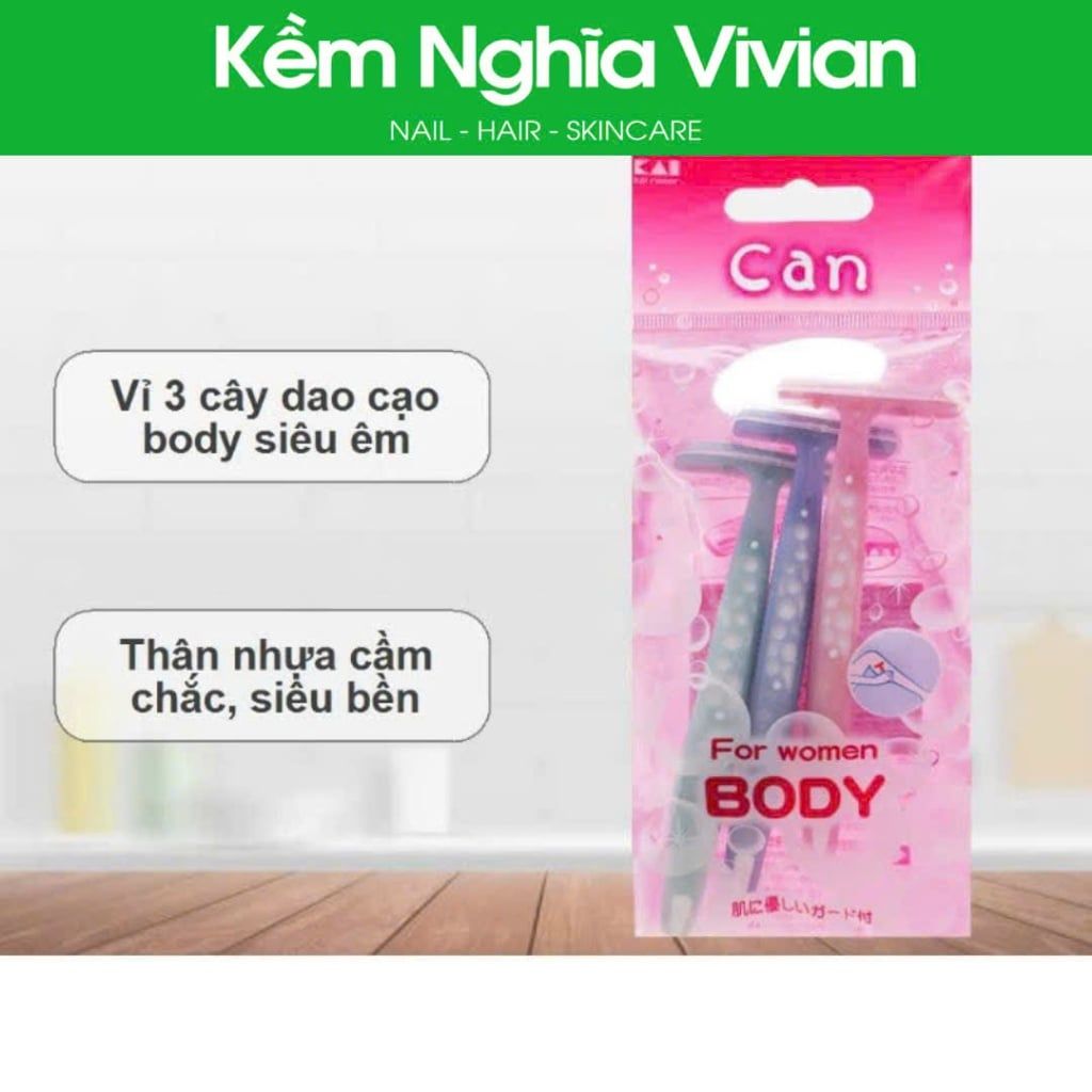  Dao Cạo Body Kai 3P CBT-3P 