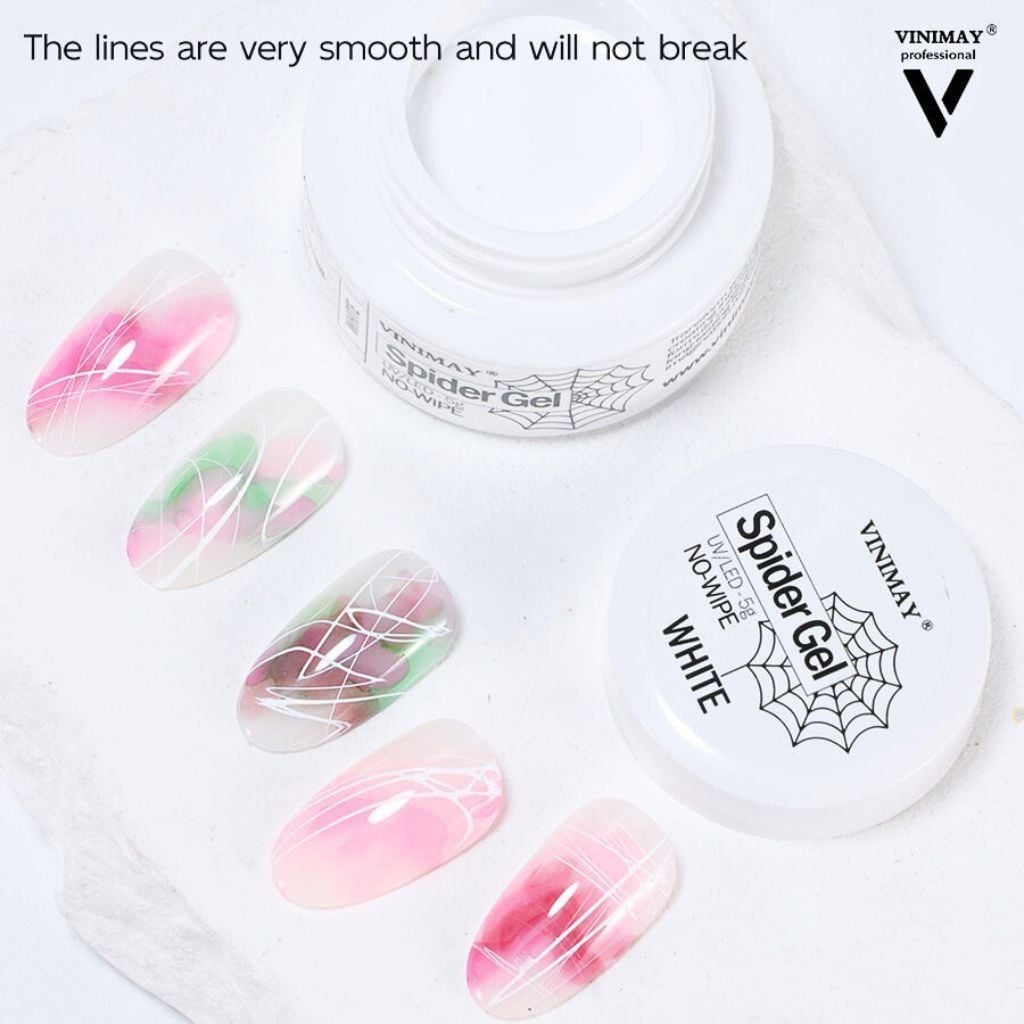  Gel Nhện Vinimay Trắng-Đen 