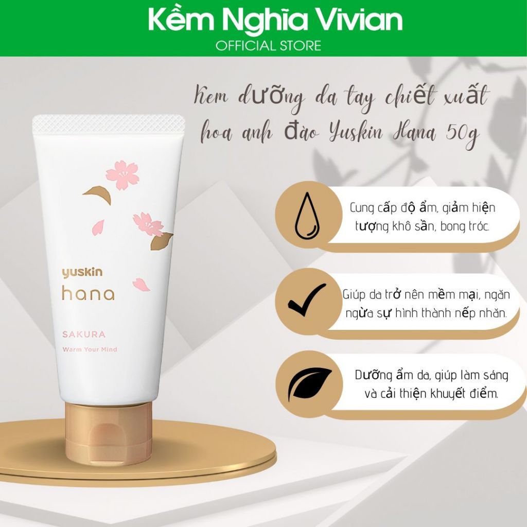  Kem dưỡng da tay Yuskin Hana 50g 