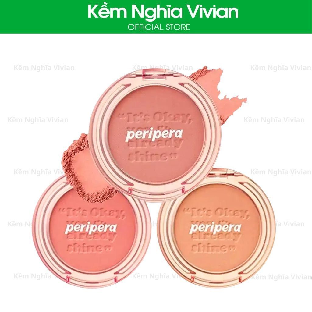  Má Hồng Peripera Sunshine Cheek 